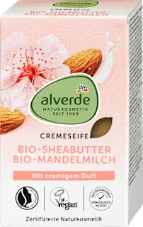 Kremasti tvrdi sapun za osjetljivu kožu – shea maslac i bademovo mlijeko, 100 g