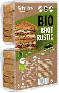 Kruh Bio Rustic bez glutena, 430 g