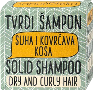 Kruti šampon za suhu i kovrčavu kosu, 60 g