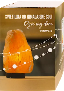 Lampa od himalajske soli, 1 kom.