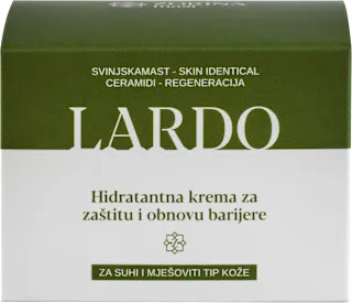 Lardo hidratantna krema za lice, 50 ml