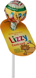 Lizzy Centravit lizalica - dodatak prehrani za djecu od navršene 4. godine., 1 kom., 10 g