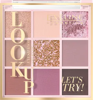 Look Up paleta sjenila za oči – Let's Try!, 10,8 g