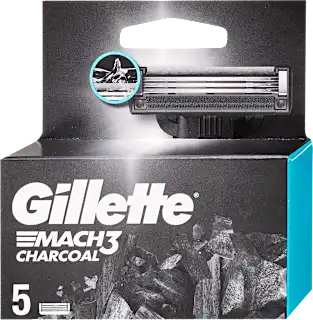 Mach3 Charcoal britvice, 5 kom.