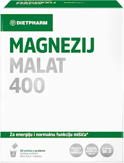 Magnezij Malat 400, 20 kom.