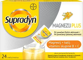 Magnezij Plus, 24 x 4 g, 24 kom.