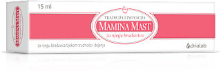 Mamina mast za njegu bradavica, 15 ml
