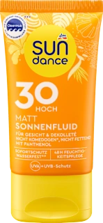 Matt fluid za sunčanje za lice i dekolte, SPF 30, 50 ml