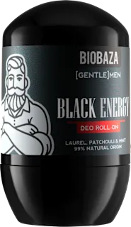 Men Black Energy roll-on - Lovor, Pačuli i Menta, 50 ml