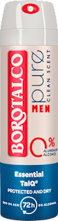 Men Pure dezodorans u spreju – Clean, 150 ml