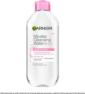 Micelarna voda za osjetljivu kožu, 400 ml