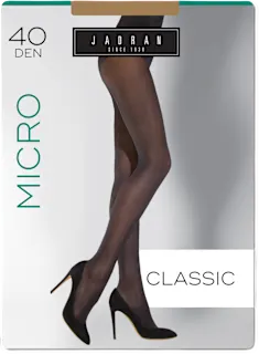 Micro hulahopke Classic, 40 DEN, veličina 2 – 3 – Tamno drap, 1 kom.