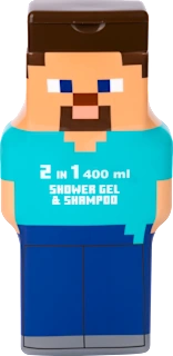 Minecraft 2u1 šampon za kosu i gel za tuširanje, 400 g