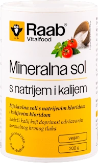 Mineralna sol s natrijem i kalijem, 200 g