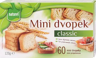 Mini dvopek classic, 120 g