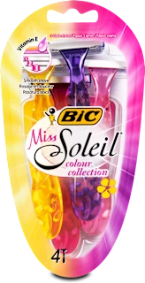 Miss Soleil jednokratne britvice colour collection, 4 kom.