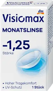 Mjesečna kontaktna leća – dioptrija -1,25, 1 kom.