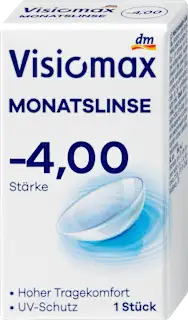 Mjesečna kontaktna leća – dioptrija -4,00, 1 kom.