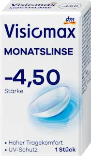 Mjesečna kontaktna leća – dioptrija -4,50, 1 kom.