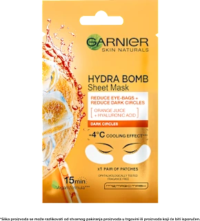 Moisture + Fresh Look maska za područje oko očiju Orange, 1 kom.
