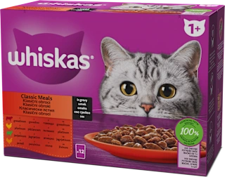 Mokra hrana za mačke – Klasični obroci, 12 x 85 g, 1,02 kg