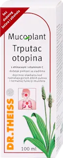 Mucoplant Trputac otopina s ehinaceom i vitaminom C, 100 ml