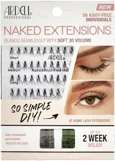 Naked Extensions umjetne trepavice, 56 kom., 1 kom.