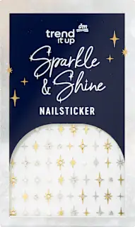 Naljepnice za nokte Sparkle & Shine, 70 kom.