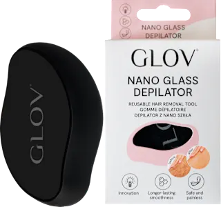 Nano stakleni depilator - crni, 1 kom.