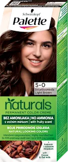 Naturals Color Creme boja za kosu – 600 svijetlosmeđa, 1 kom.