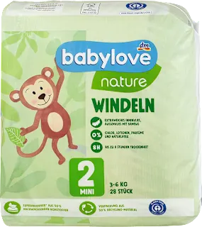 Nature pelene mini vel. 2 (3 – 6 kg), 28 kom.
