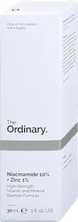 Niacinamide 10 % + Zinc 1 % serum za lice, 30 ml