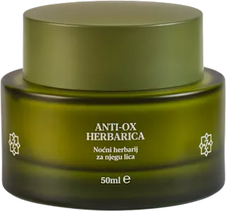 Noćna krema za lice Anti-Ox Herbarica, 50 g