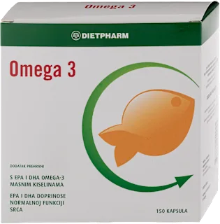 Omega 3 kapsule - dodatak prehrani, 150 kom.