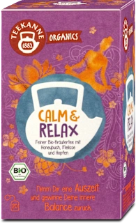 Organics čaj Calm & Relax, 20 vrećica, 36 g