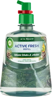 Osvježivač za prostor Active Fresh – Winter Walks & Amber, refill, 228 ml