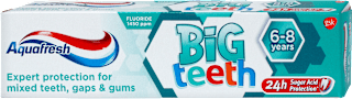 Pasta za zube Big teeth, 6-8 god., 50 ml
