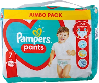 Pelene-gaćice jumbo pack vel. 7 (17 + kg), 38 kom.