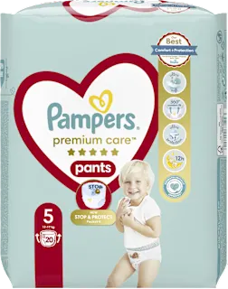 Pelene gaćice Premium Care Pants, vel. 5 (12 – 17 kg), 20 kom.