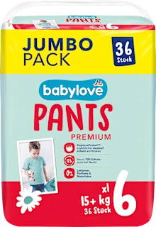 Pelene gaćice Premium XL vel.6, 15+ kg – jumbo pakiranje, 36 kom.