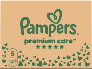 Pelene premium care, vel. 5 (11 – 16 kg), 160 kom.