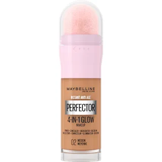 Perfector 4-in-1 Glow tekući puder – 02 Medium, 20 ml
