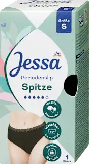 Perive menstrualne gaćice s čipkom – S veličina, 1 kom.