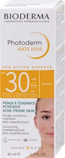 Photoderm AKN Mat SPF30 krema, Invisible, 40 ml