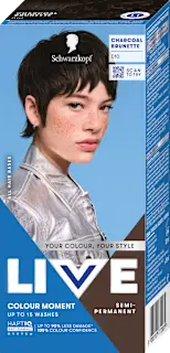 Polutrajna boja za kosu Colour Moment – 010 Charcoal Brunette, 1 kom.