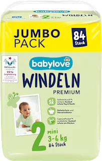 Premium pelene mini vel. 2 (3 – 6 kg), 84 kom.