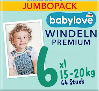 Premium pelene XL vel. 6 (15 - 20 kg), 64 kom.