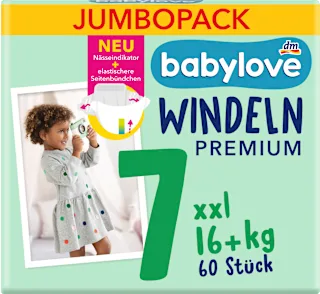 Premium pelene XXL vel. 7 (16+ kg) – Jumbo pakiranje, 60 kom.