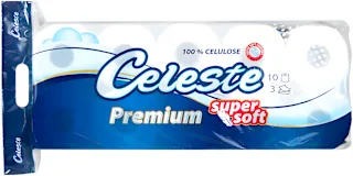 Premium toaletni papir, 3-slojni, 150 listića, 10 kom.