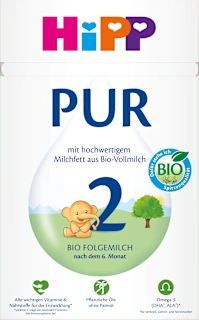 Prijelazna mliječna hrana za dojenčad PUR 2, 6+ mj., 500 g